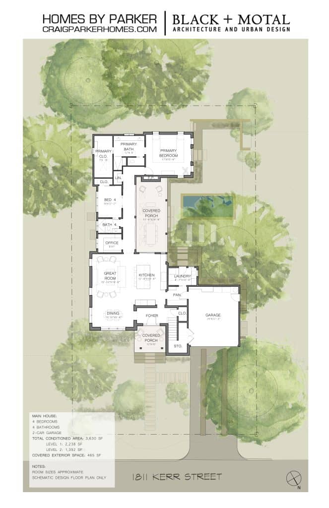 1811 Kerr Street Floor Plan